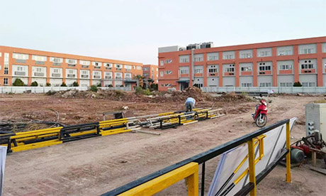 amjs澳金沙门集团 I 越南海防新增工厂土建开工